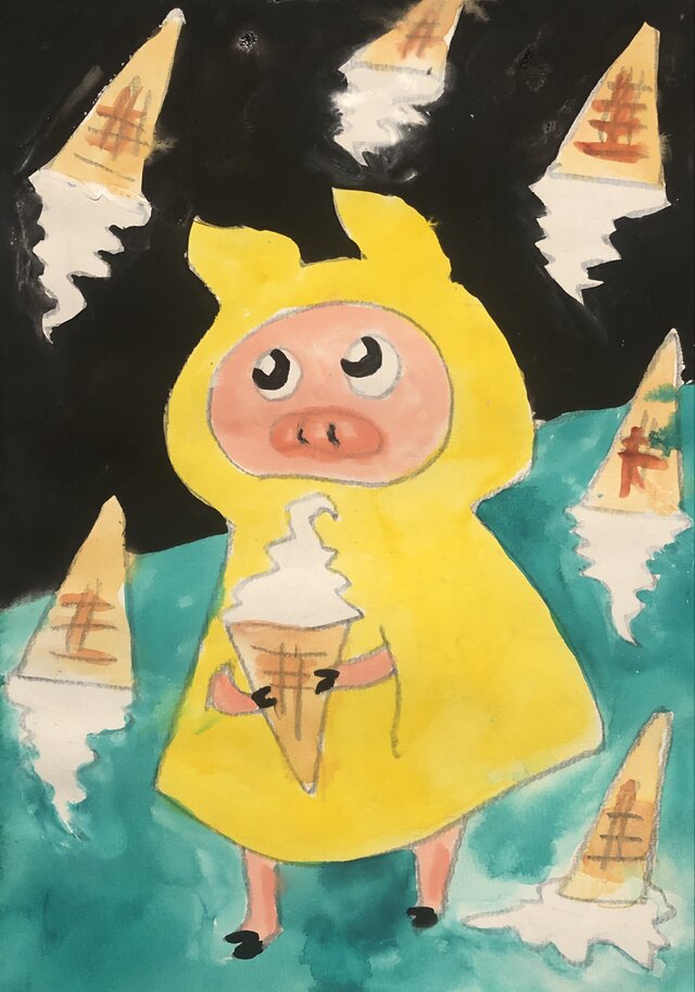 ソフトクリームの雨２