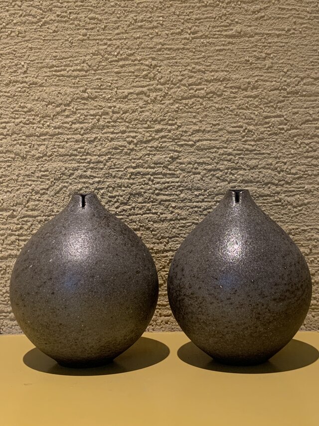 お選びいただける】珠洲焼の一輪挿し 2 | iichi 日々の暮らしを