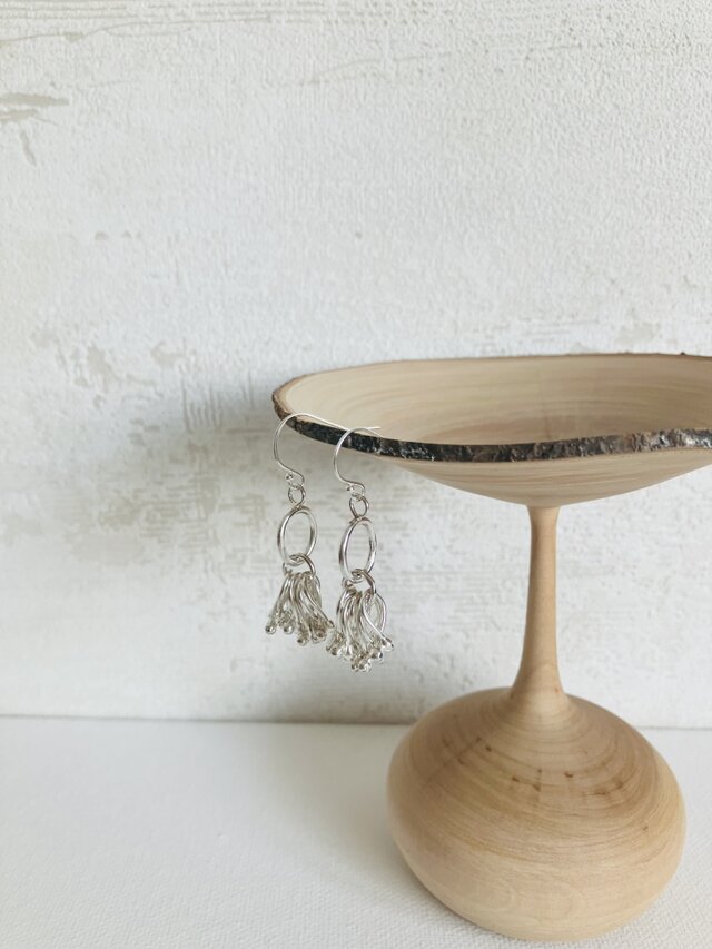 【受注生産】Swingピアス　| Silver950・金具Silver925