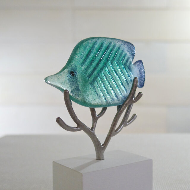 魚と珊瑚のオブジェ ① | iichi 日々の暮らしを心地よくする