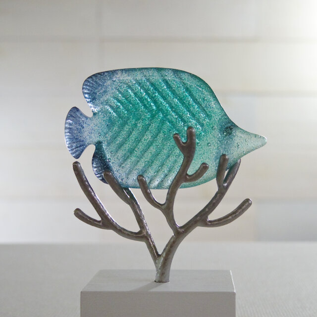 魚と珊瑚のオブジェ ① | iichi 日々の暮らしを心地よくする