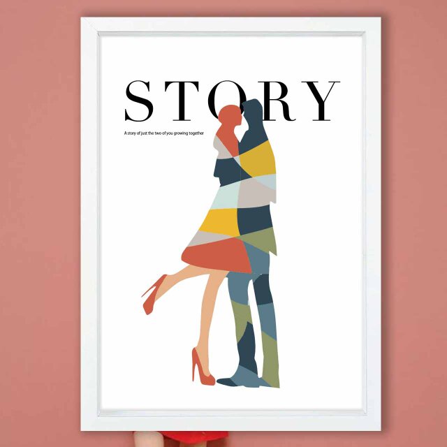 STORY　送料無料 　イラスト　A4〜A0　ポスター　アートポスター　アート/sei検索新着順　3688