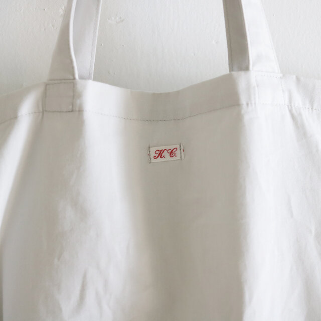 くたくたバッグ/コットンリネン ライトグレー | iichi 日々の暮らしを