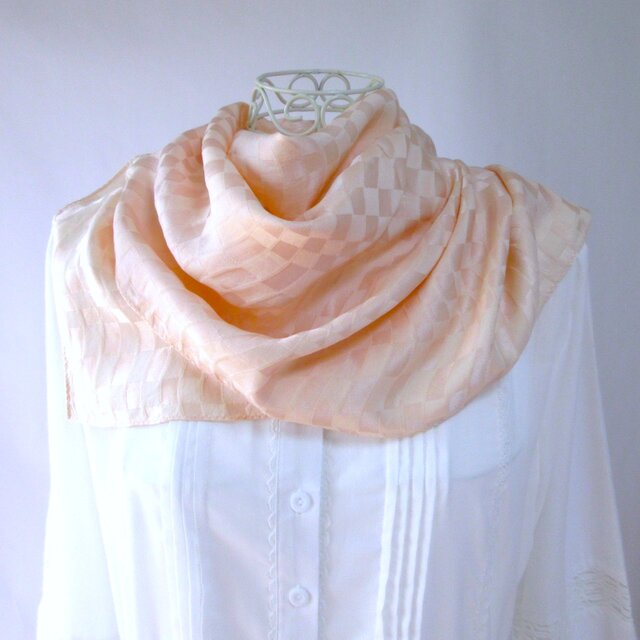 専用ページ　草木染めストール 草木染めストール｜国産リネンガーゼのストール《キャメル