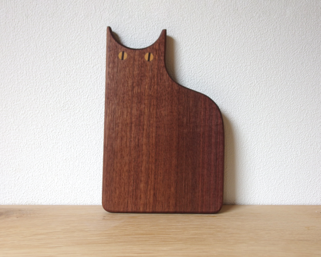 catting board【カッティングボード/猫/ウォールナット】 | iichi 日々
