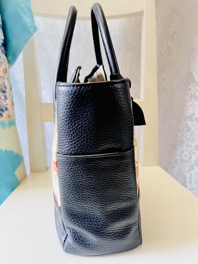 kimonobag 鴛華模様 008 利休バッグ | iichi 日々の暮らしを心地よく