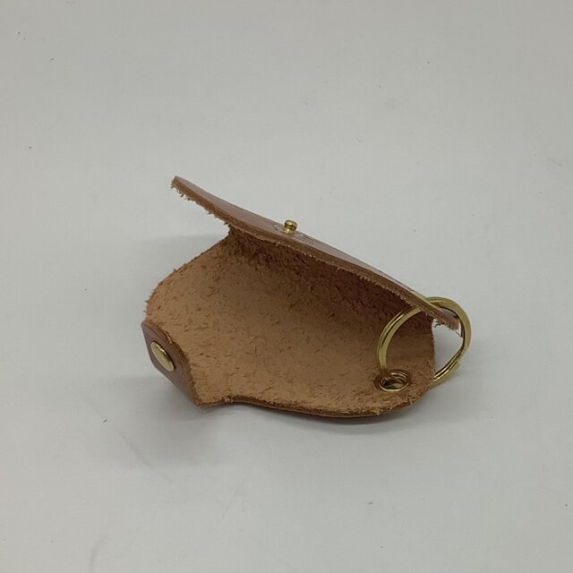 レザースマートキーケース（ハンドメイド／コンパクト／複数収納可