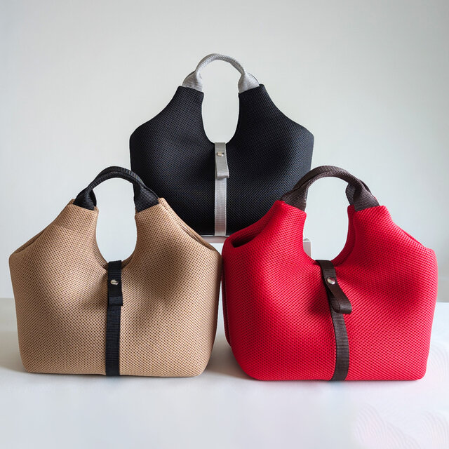軽くて洗える・ちょうどいいメッシュトート(秋・RMN.79)