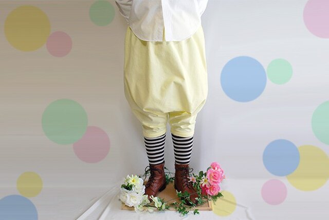 イースターバニーパンツ(イエロー)の画像1枚目
