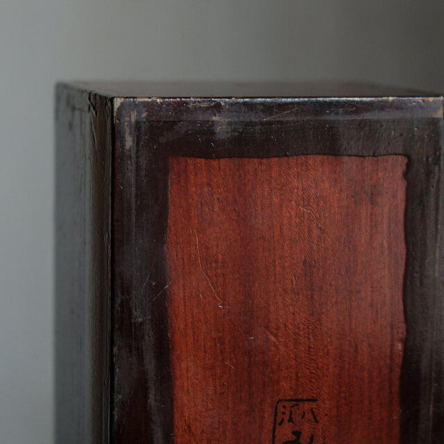 深く美しい色味◇味のある野弁当の木箱 ディスプレイボックスなどに