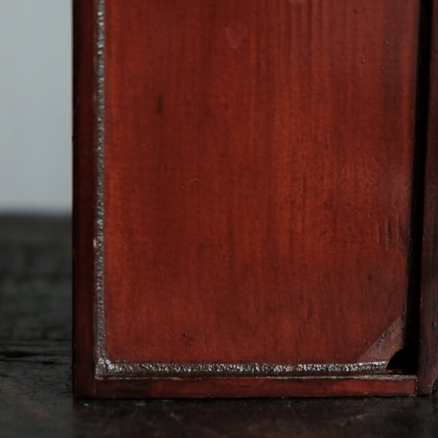 深く美しい色味◇味のある野弁当の木箱 ディスプレイボックスなどに