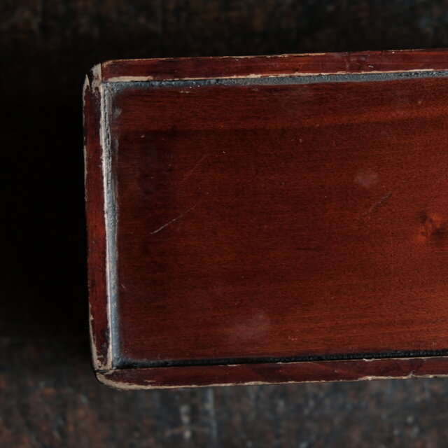 深く美しい色味◇味のある野弁当の木箱 ディスプレイボックスなどに