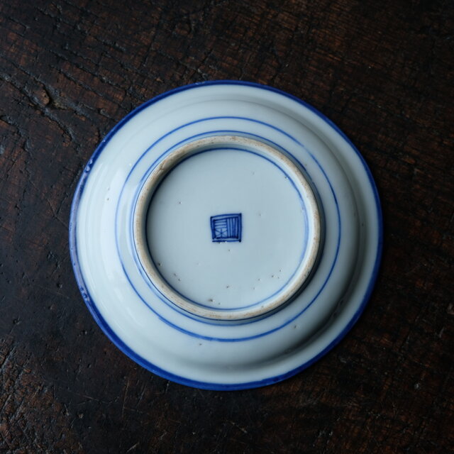 伊万里　古伊万里　江戸　中期　柘榴　ざくろ　小皿 伊万里色絵錦手八寸皿 柘榴松梅鶴花文様 大正期 | れいゆぅる