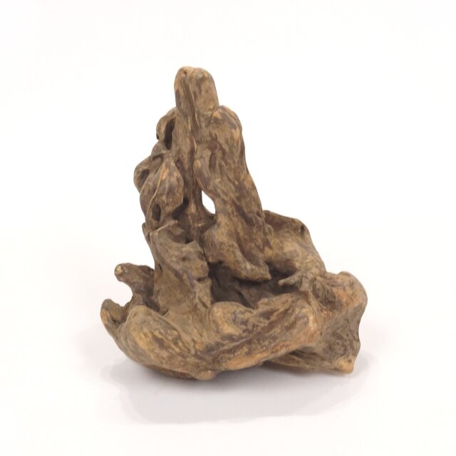 【温泉流木】燃え盛る炎荒れ狂う波のような変形流木オブジェ 流木素材 インテリア素材 レイアウト素材