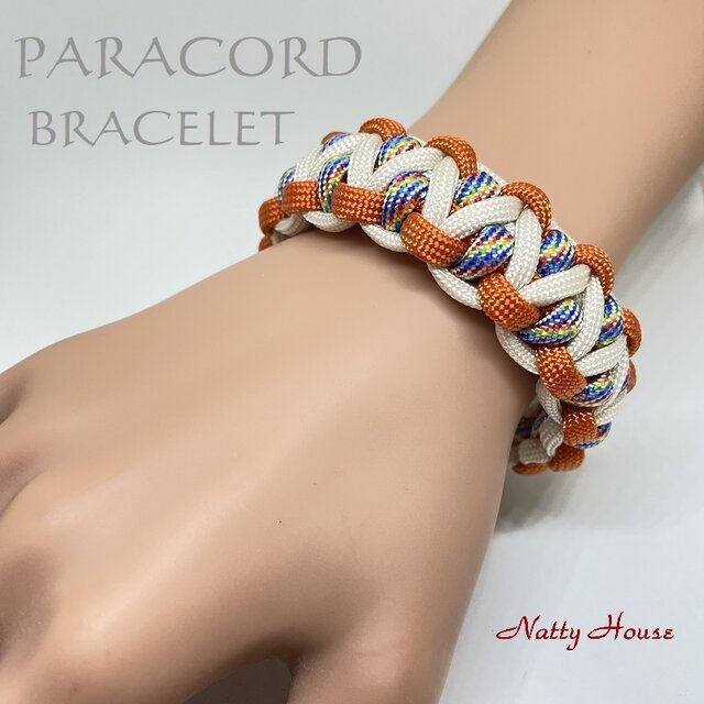 ブレスレット PARACORD パラコード パラシュート アウトドア ロープ