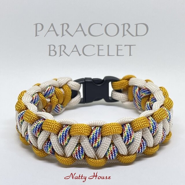 ブレスレット PARACORD パラコード パラシュート アウトドア ロープ