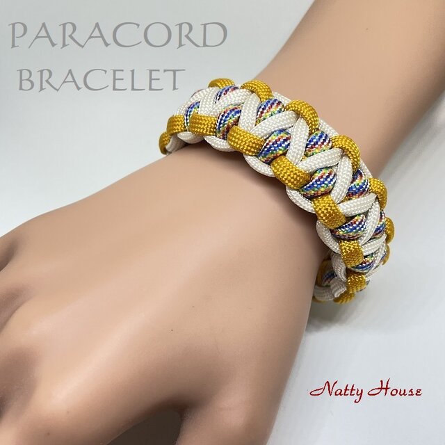 ブレスレット PARACORD パラコード パラシュート アウトドア ロープ