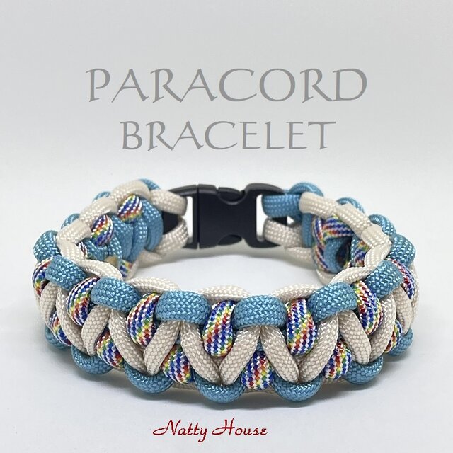 ブレスレット PARACORD パラコード パラシュート アウトドア ロープ