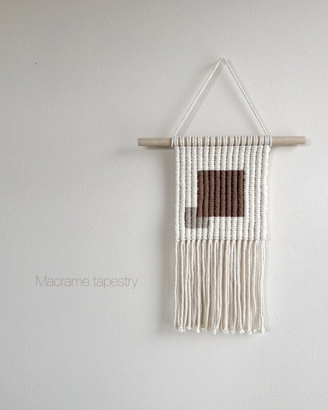 マクラメタペストリー