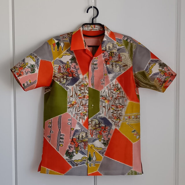 RM463 銘仙 まとめて 5枚 リメイク用 ヴィンテージ銘仙の服を着てでかけよう 着物リメイクで作る