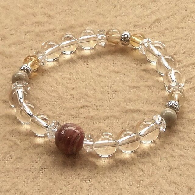 健康やストレス解消。癒やしをあなたに｜ラディアンスジャスパー･北投石･ルチルクォーツ･シトリン･水晶