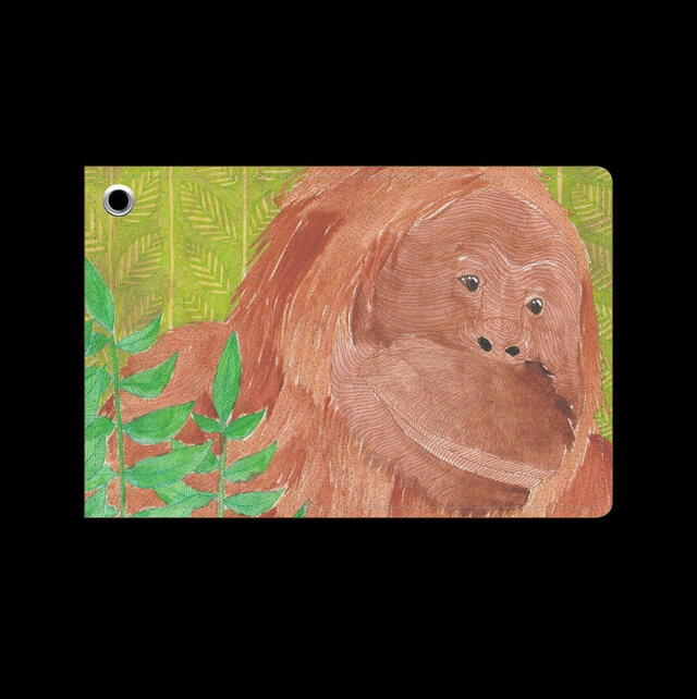 毛繕い騒動｜オランウータン・ホラミン｜パスケース