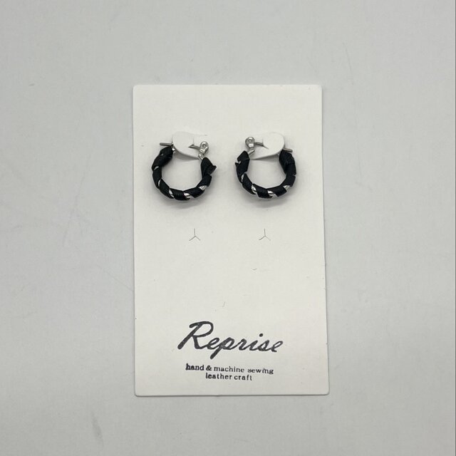 BILL WALL LEATHER ツイスティ フープピアス S