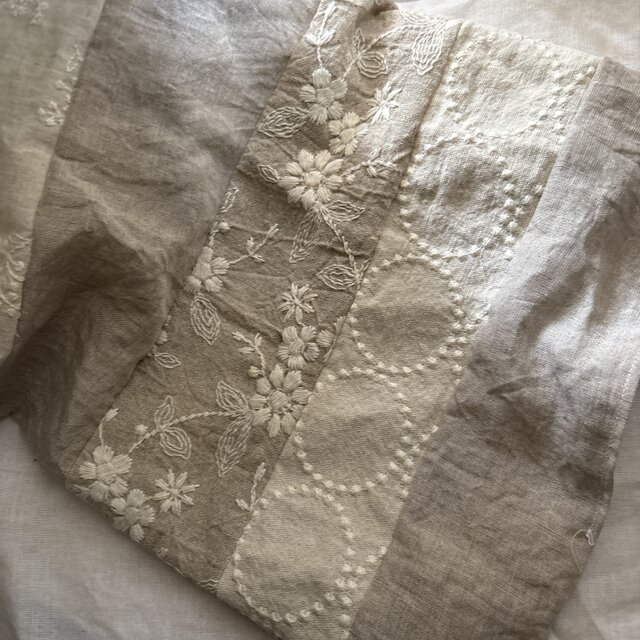✳︎ハンドメイド✳︎ リネン製パッチワークキッチン