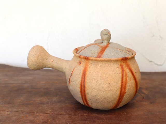 備前焼 急須・ひだすき k1-095 | iichi 日々の暮らしを心地よくする