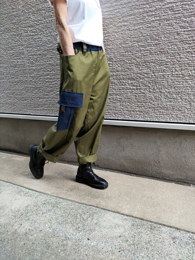 はくだけで決まる！』バレルレッグパンツ♥コットン100% | iichi 日々