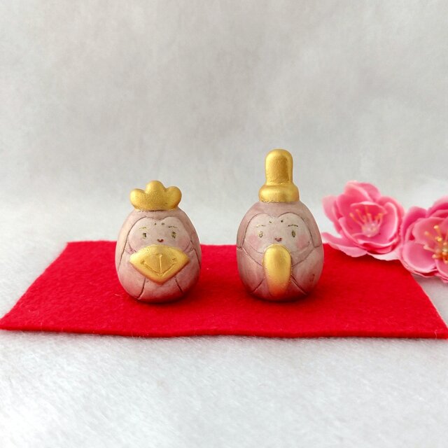 【お雛様】豆雛　雲母