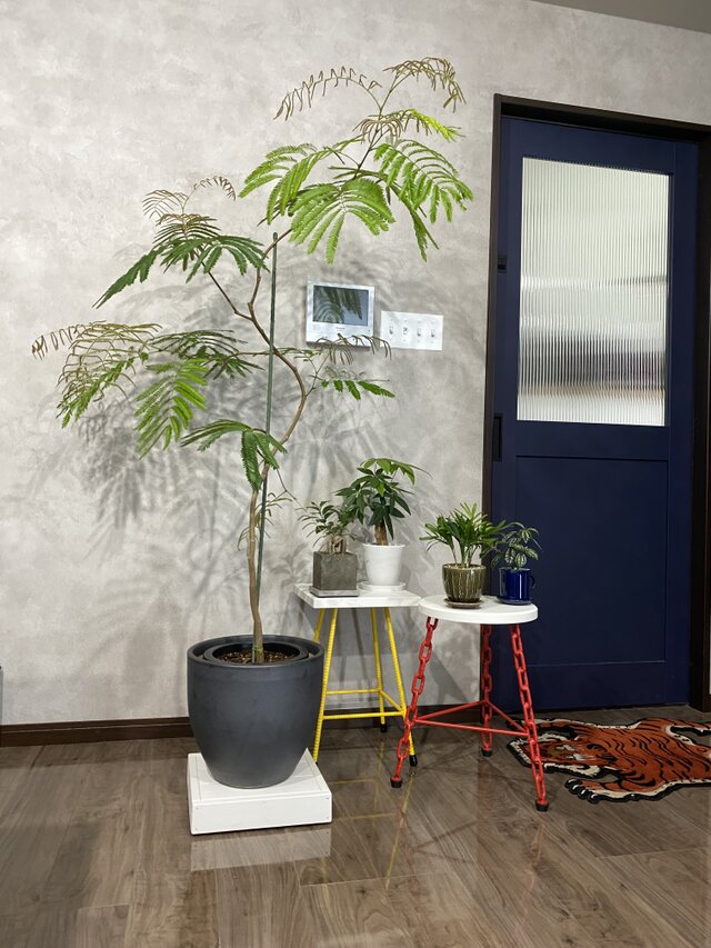 Mサイズ キャスター付き プランタースタンド プランター台 観葉植物