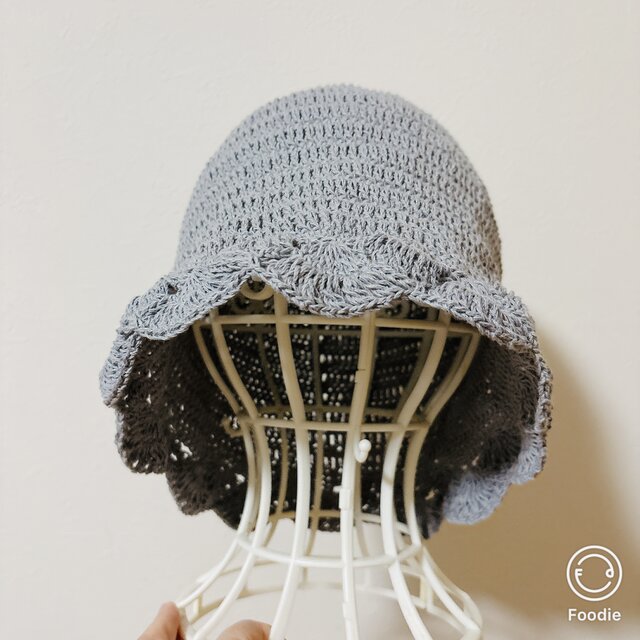 コットンのチューリップハット | iichi 日々の暮らしを心地よくする