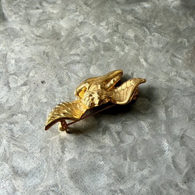 Sphinx モンタナブルー　ヴィンテージ ブローチA38 希少 スフィンクス SPHINX ヴィンテージ 魚 フィッシュブローチ