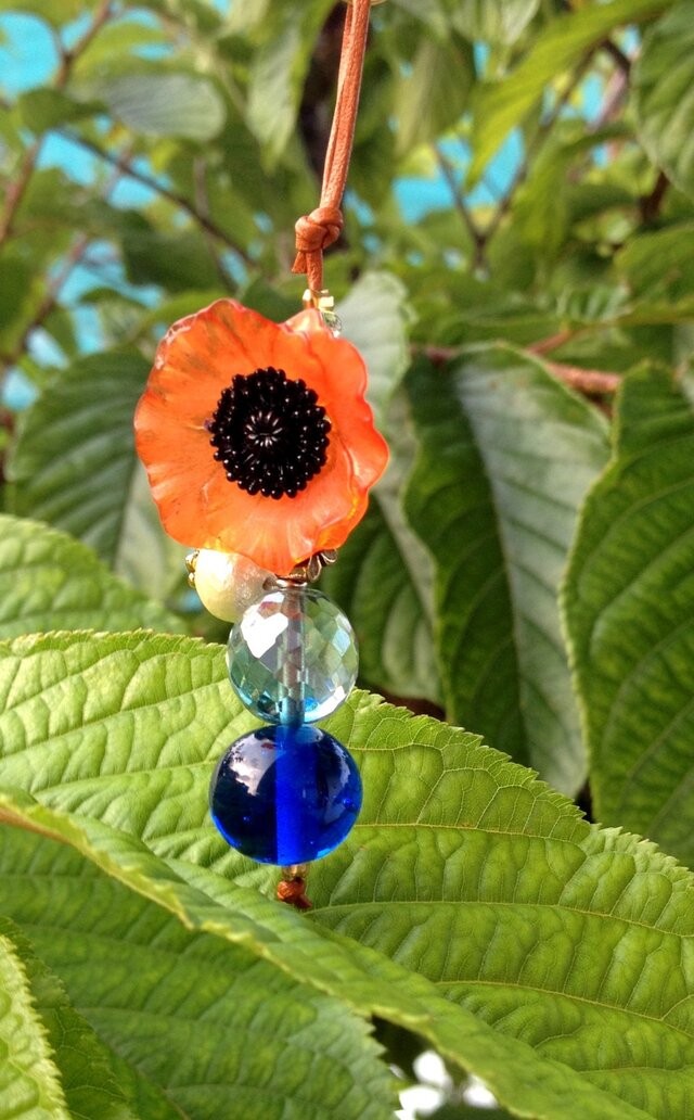 ポピーストラップ（orange）