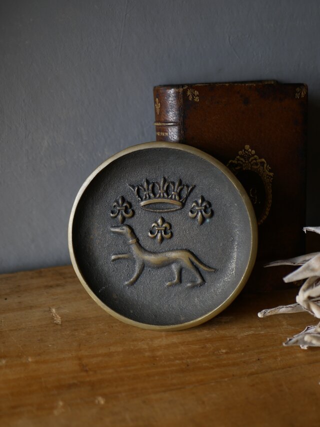 アール・ヌーヴォー アンティーク ブロンズプレート 【公式通販】