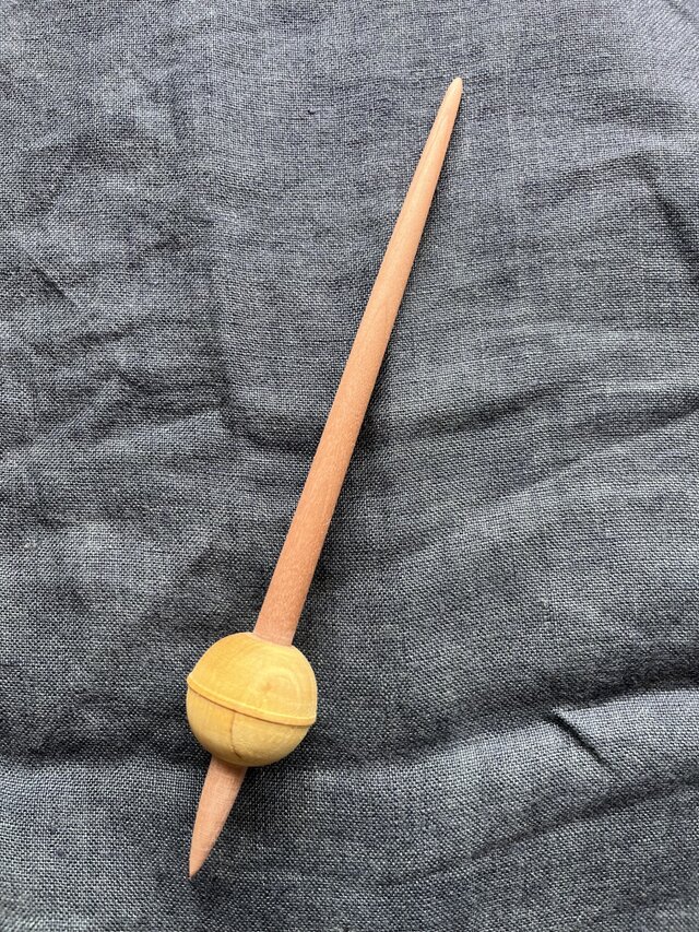 紡ぎ独楽・飴玉 黄櫨
