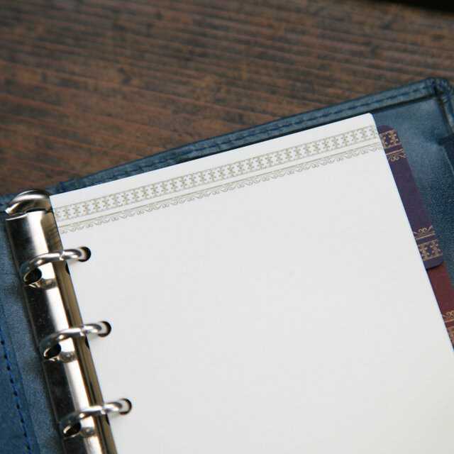 活版印刷 REFILL (MINI6） 〔retro pattern series〕 | iichi 日々の