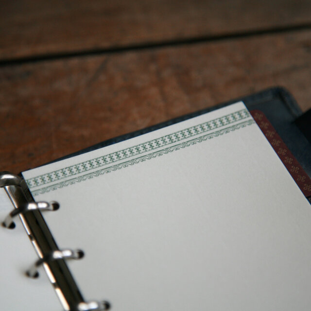 活版印刷 REFILL (MINI6） 〔retro pattern series〕 | iichi 日々の