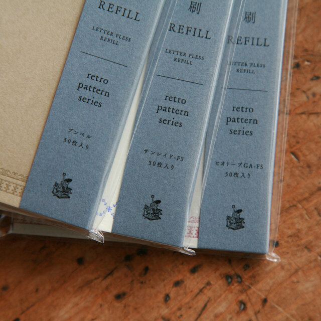 活版印刷 REFILL (MINI6） 〔retro pattern series〕 | iichi 日々の