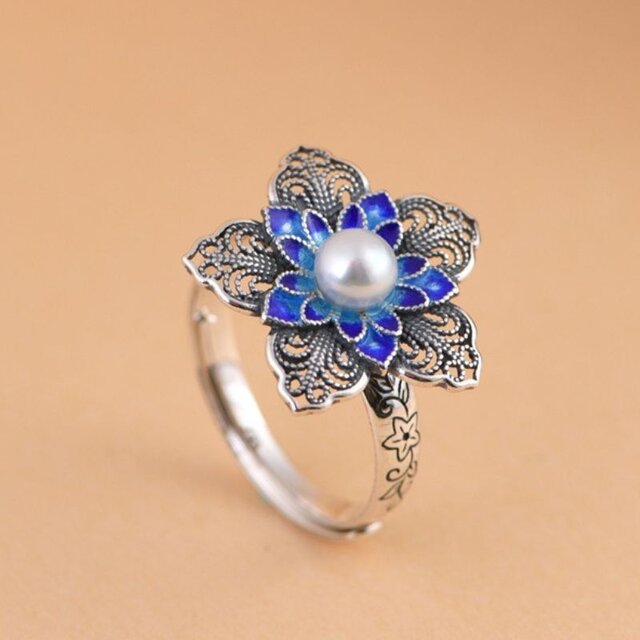 ペンタスの花のリング - 個性と美しさが一層引き立つ R429 | iichi 