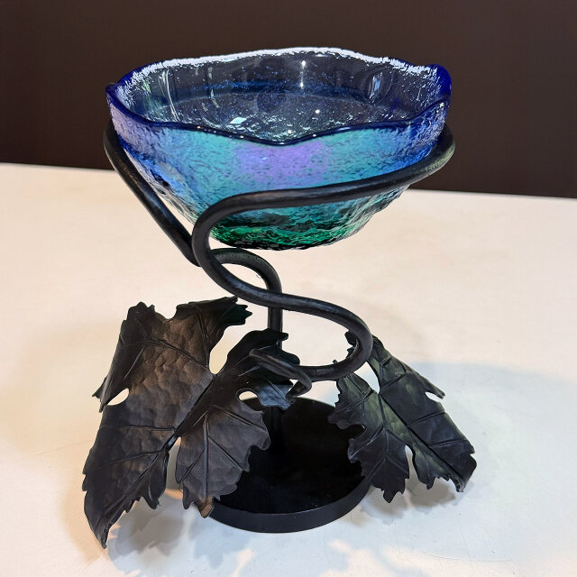 アイアンキャンドルスタンド（2枚葉）1個