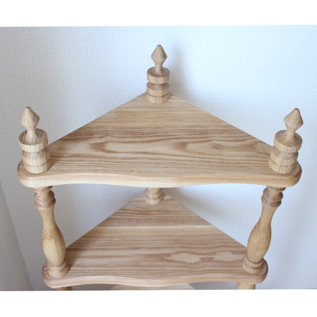 コーナー飾り棚｜4段棚 | iichi 日々の暮らしを心地よくする