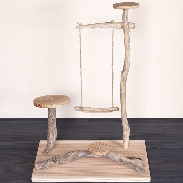 流木の止まり木【バードランドの子守歌】バードスタンド、止まり木