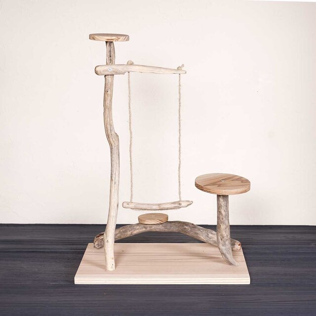 流木の止まり木【バードランドの子守歌】バードスタンド、止まり木