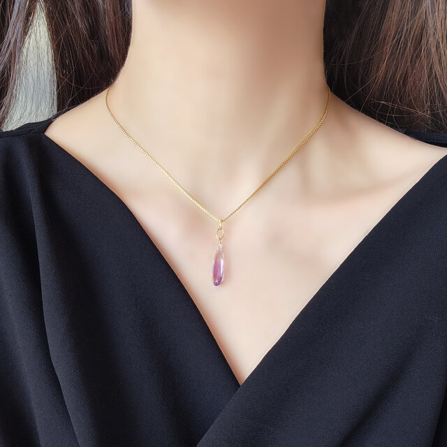 イミテーションアクセサリー約3.3kg AMBIDEX Store ツキミソウ ネックレス(F シルバー): bulle de savon