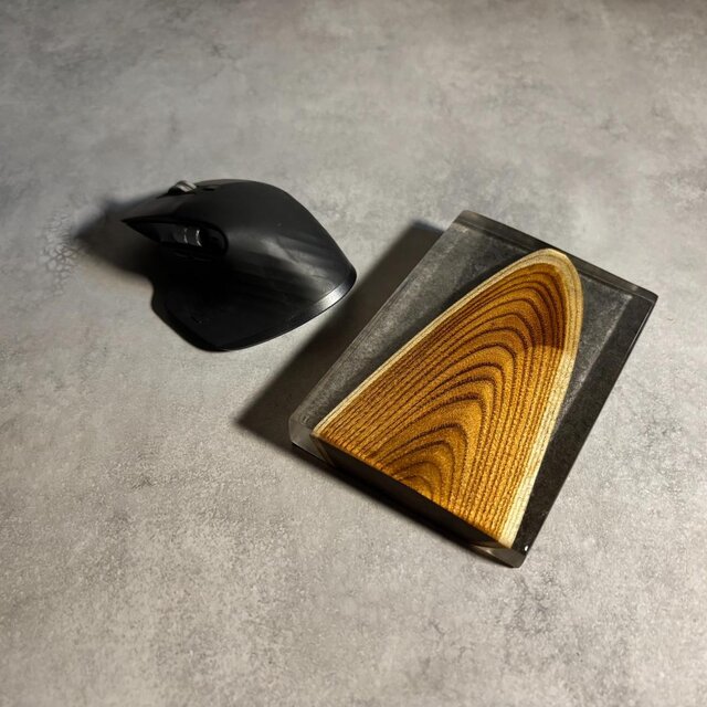 アームレスト パームレスト リストレスト パッド マウス 木製 無垢材