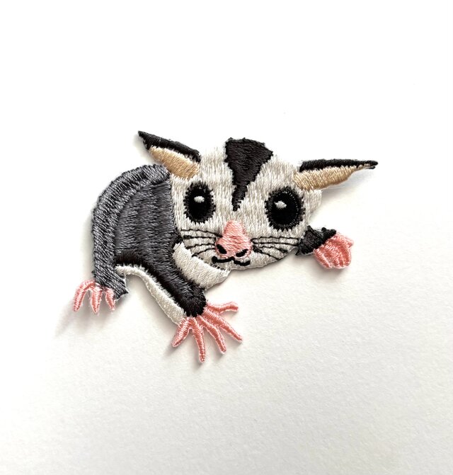 刺繍ワッペン■フクロモモンガ