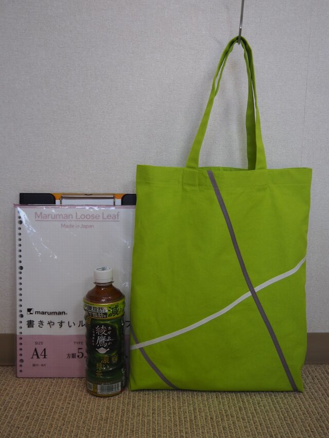 裏無し手提げ袋(テープライン/マスカット)　74