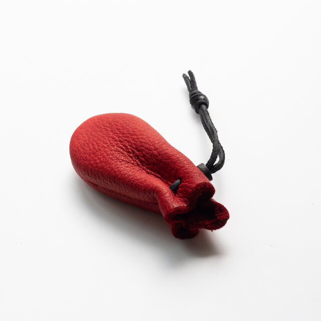 鹿革巾着　223195